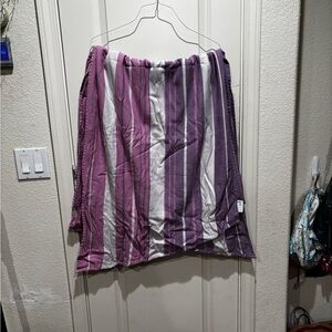 Purple and fushia Little Frog Baby Wrap